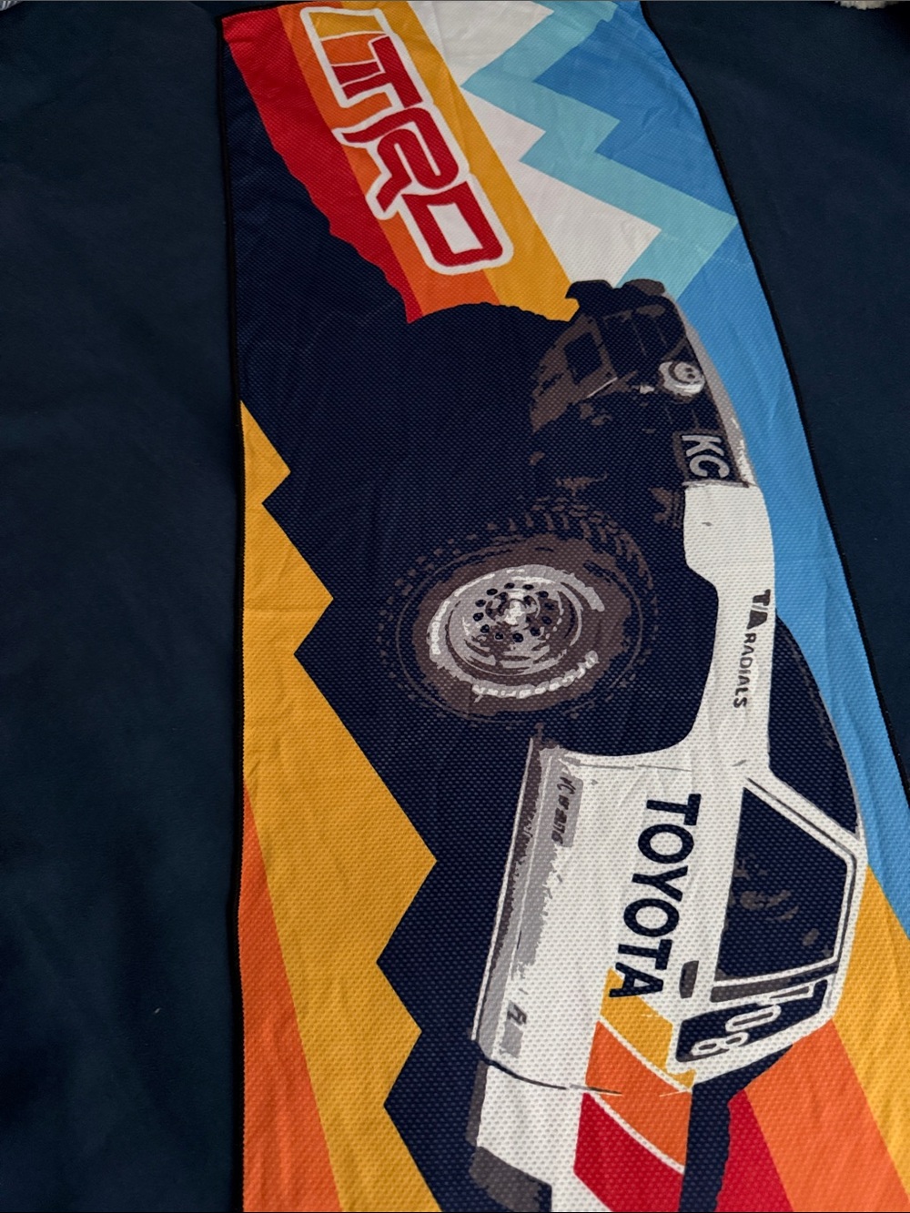 Toyota Graphic Cooling Towel - Multicolor